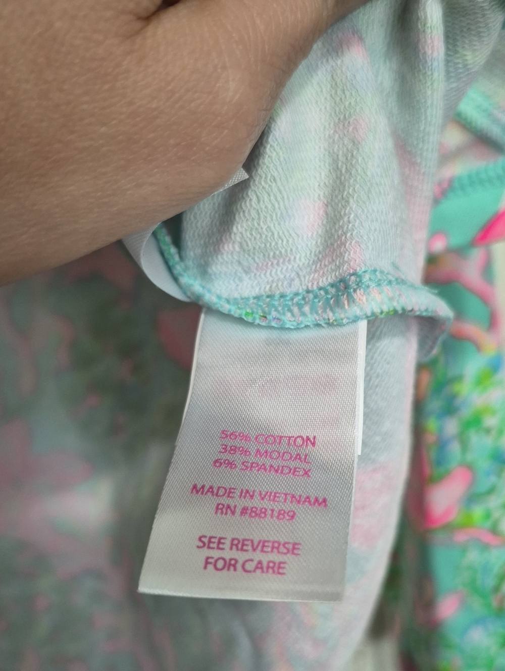 Lilly Pulitzer UPF 50+ Skipper Popover Surf Blue So Shellegant Size Small NWT - Picture 4 of 12